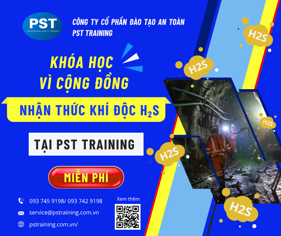 CHIÊU SINH KHÓA HỌC NHẬN THỨC KHÍ ĐỘC H2S